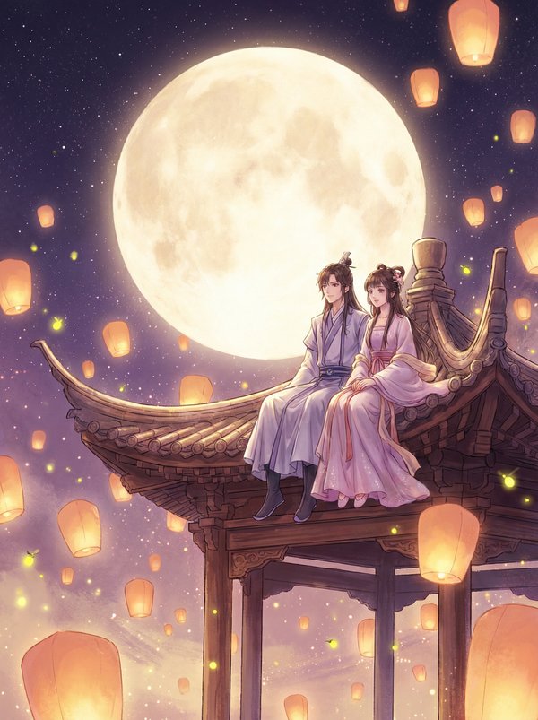 海角精选动漫-月下情缘